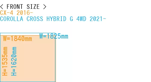 #CX-4 2016- + COROLLA CROSS HYBRID G 4WD 2021-